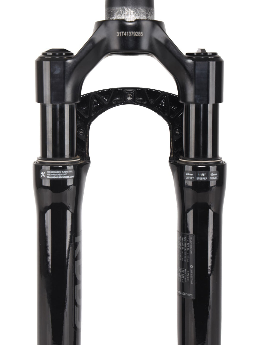 RockShox Rudy Ultimate XPLR Gravel Bike Air Fork 40mm 700c 12x100mm Disc 45mm OS