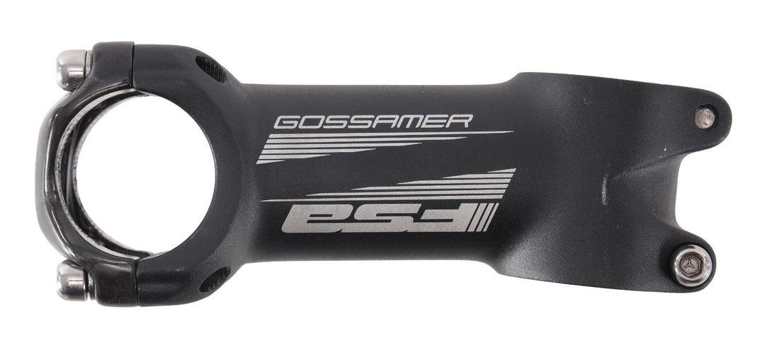 FSA Gossamer Carbon Alloy Road Bike Stem 31.8 x 90mm 6° Black Gravel CX MTB Race