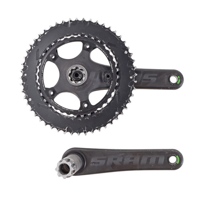 SRAM RED eTap 2x 11 Speed BB30 Carbon 172.5mm Road Bike Crankset 52/36T 110 BCD