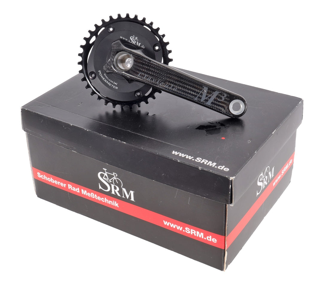 SRM PM7 THM Clavicula M3 1x Carbon Power Meter Mtn Bike Crankset 175mm 30mm MTB