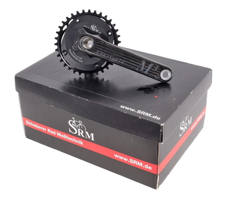 SRM PM7 THM Clavicula M3 1x Carbon Power Meter Mtn Bike Crankset 175mm 30mm MTB