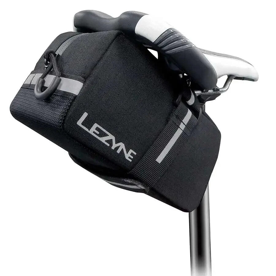 Lezyne Road Caddy XL Saddle Bag 1.2L BLACK Gravel Road Touring Bike Under Seat