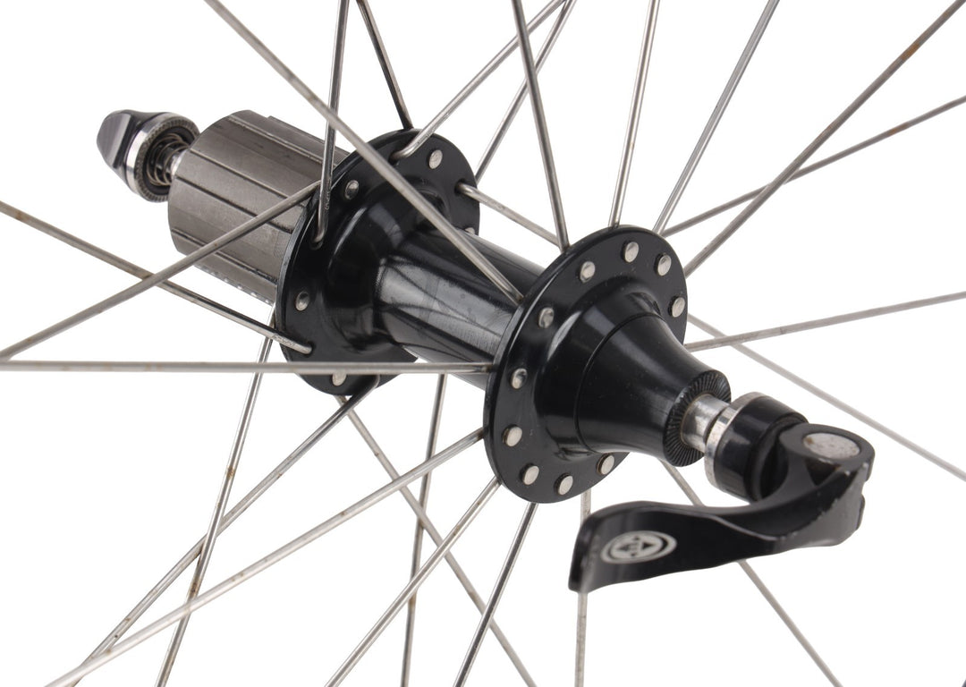 Easton Vista Alloy Clincher Road Bike Wheelset Shimano 10 Spd 700c Rim Brake QR