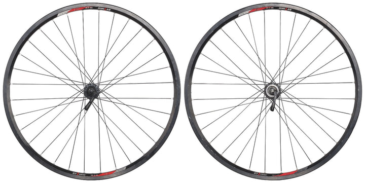 DT Swiss XR 4.1d Shimano XT Alloy 26” Clincher Mtn Bike Wheelset CL Disc 10s QR