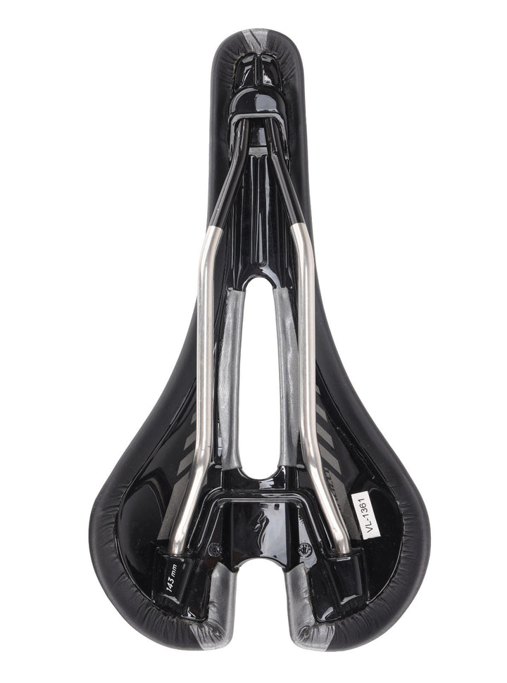 Specialized Romin Expert Gel Road Bike Saddle 143mm BLACK 7 x 7mm Hollow Ti Rail