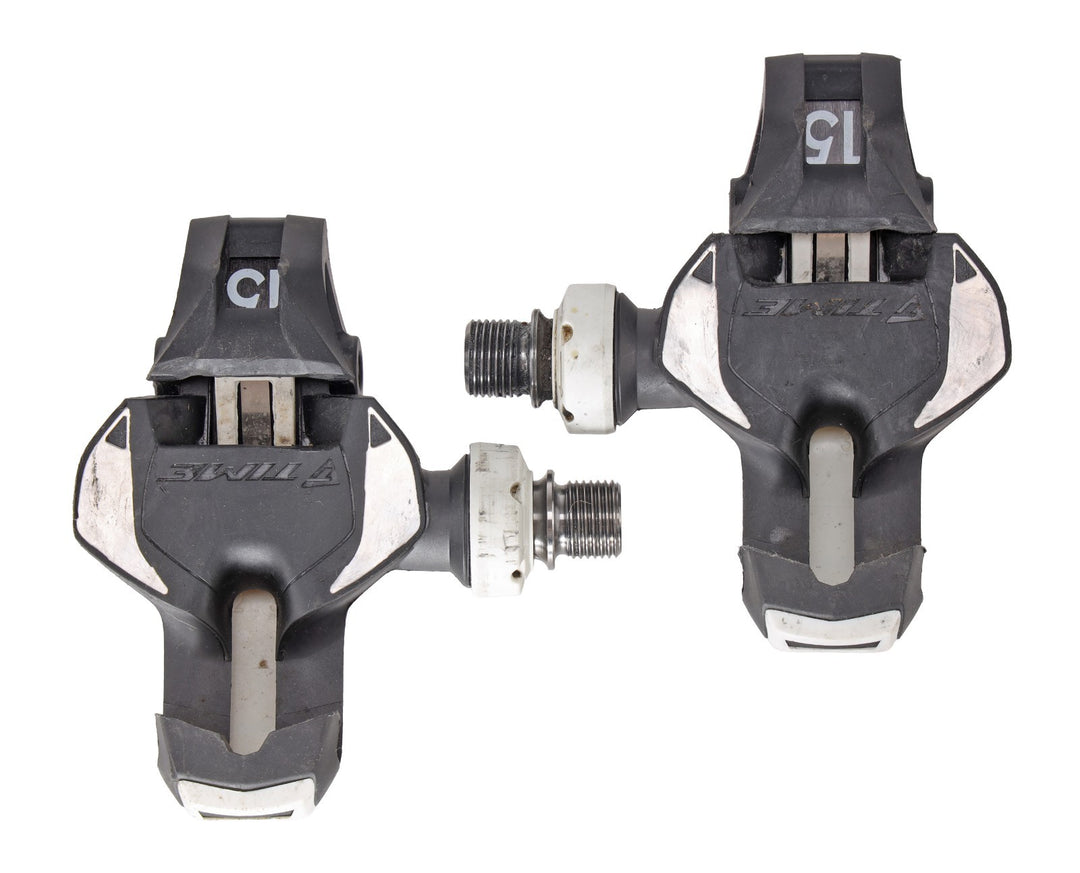 TIME XPRO 15 Titanium Carbon Road Bike Clipless Pedals CeramicSpeed