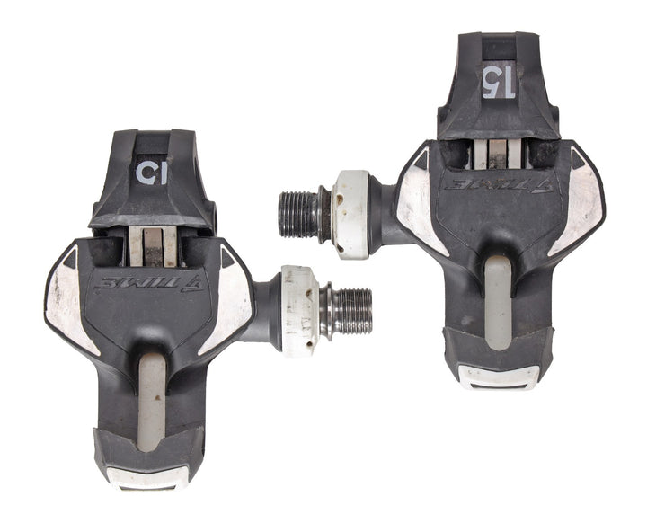 TIME XPRO 15 Titanium Carbon Road Bike Clipless Pedals CeramicSpeed