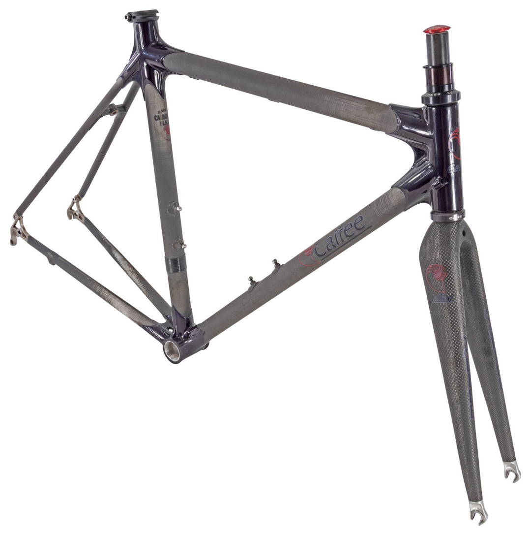 Calfee Dragonfly Pro Carbon Road Bike Frameset 54cm Rim QR USA Made 1" Steerer