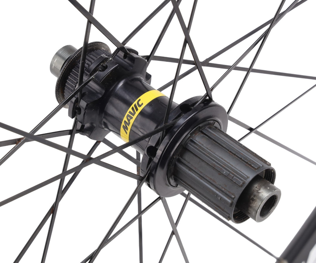 Mavic Aksium Elite UST Disc Alloy Road Bike Tubeless Wheelset 700c Shimano 11 Sp