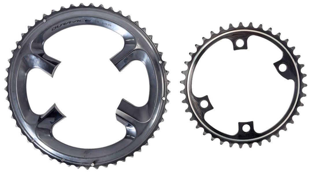 Shimano Dura-Ace FC-R9100 2 x 11 Speed 53/39T Road Bike Chainring SET Alloy