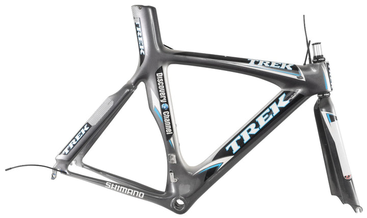 Trek Discovery Channel Team Time Trial Carbon Bike Frame 56cm SILVER Team Issue