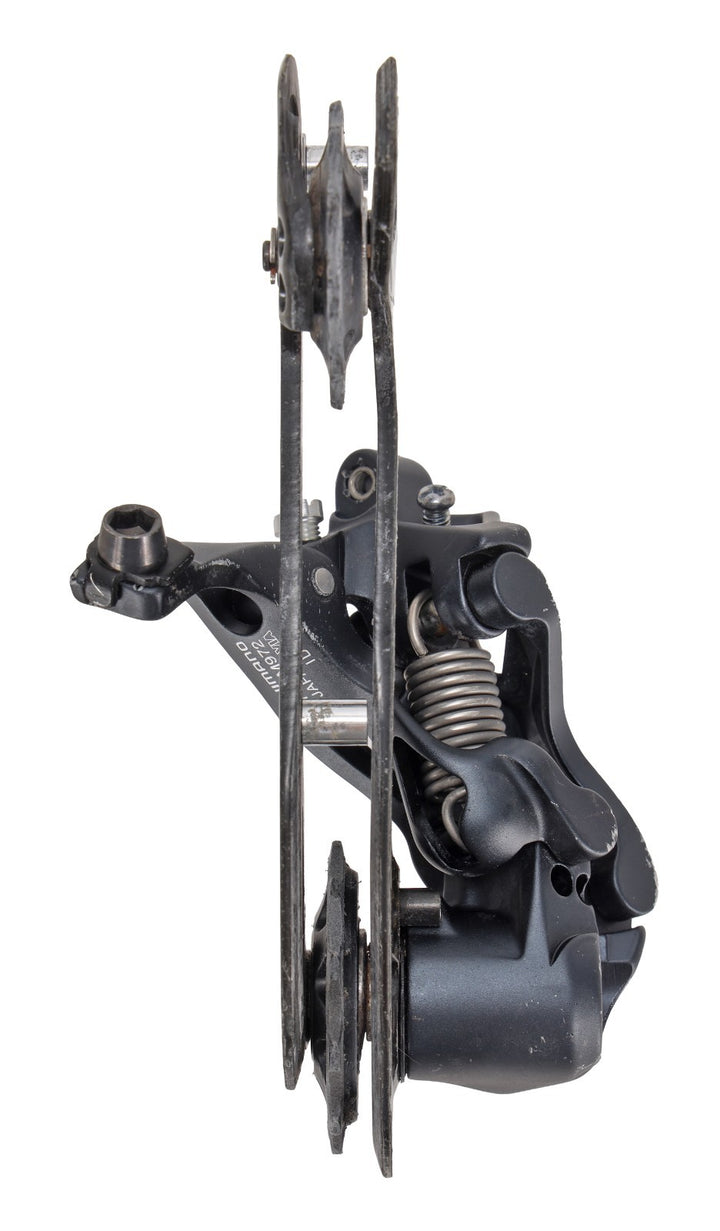 Shimano XTR RD-M972 SGS 9 Spd Mtn Bike Rear Derailleur Carbon Long Cage Vintage