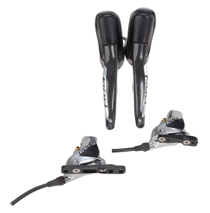 SRAM Red eTap AXS HRD 2x 12 Spd Road Bike Shifter SET w/ Calipers ED-RED-D1 Flat
