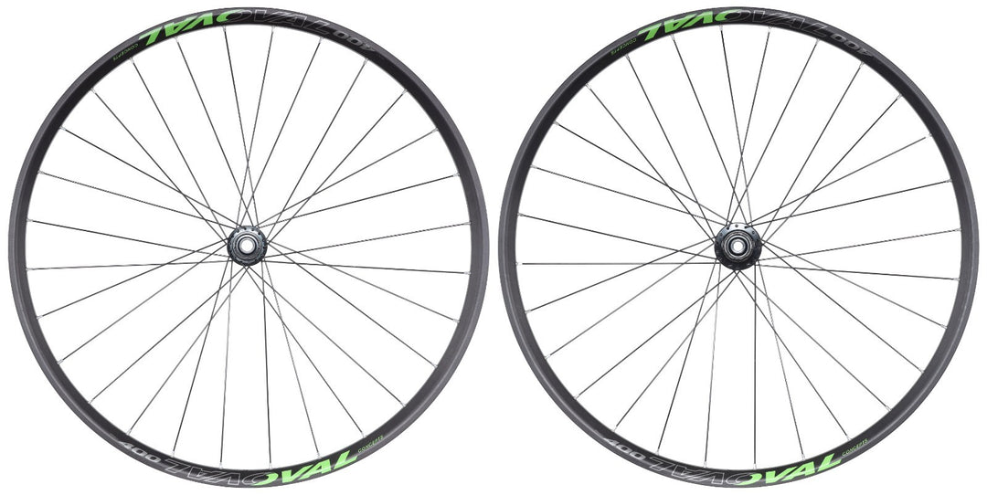 Oval Concepts 400 Alloy Disc 29" Mtn Bike Clincher Wheelset CL Shimano 11 Sp MTB