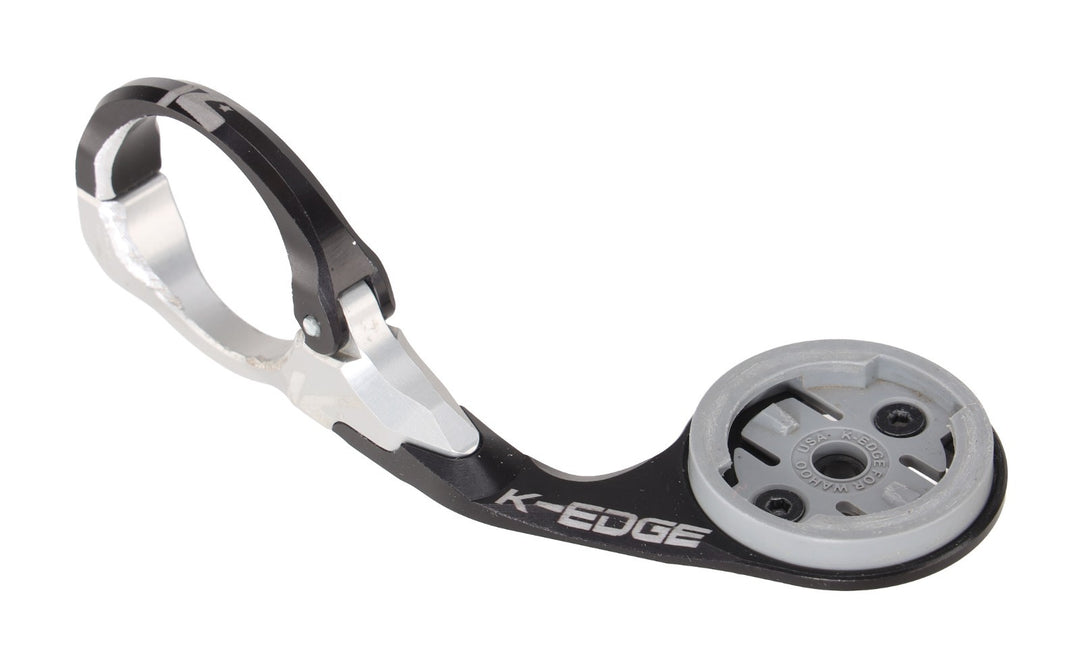 K-Edge Wahoo Race Mount Road Bike 31.8mm Clamp BLACK/SILVER Gravel Out Front