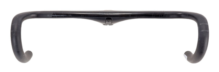 Black Inc Integrated Barstem Carbon Cockpit 44cm 120mm -6º Handlebar Stem Road