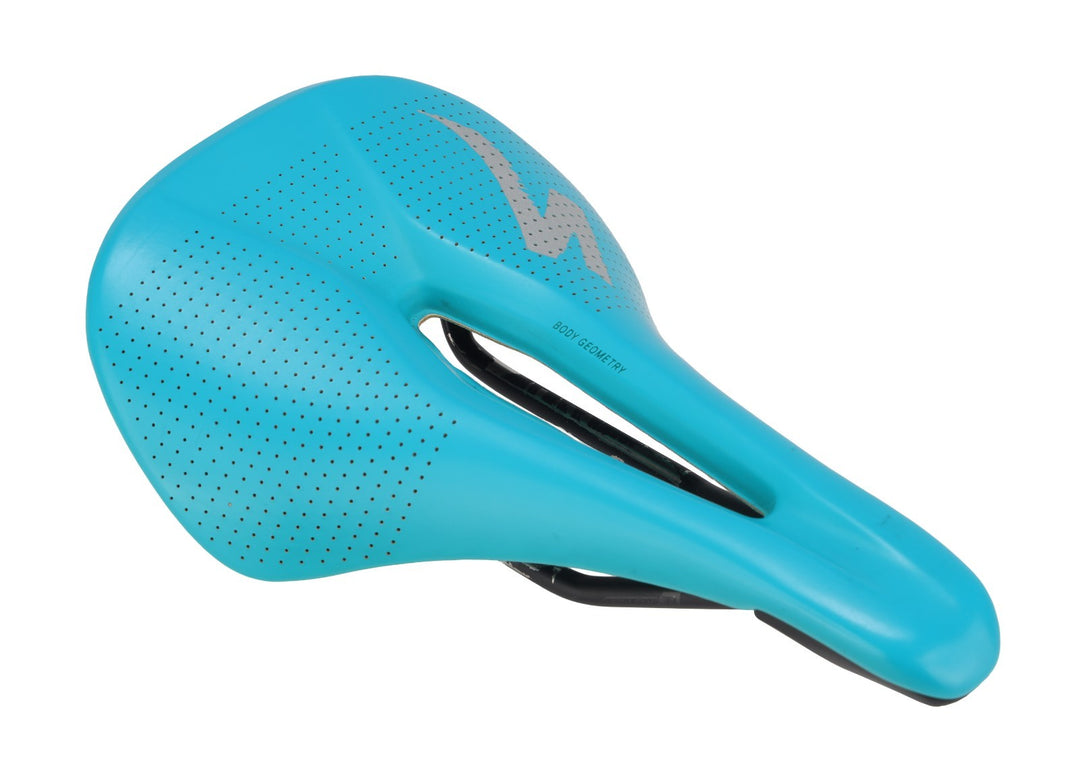 Specialized Power Arc Expert Road Bike Saddle 143mm 7x 7mm Hollow Ti BLUE Gravel