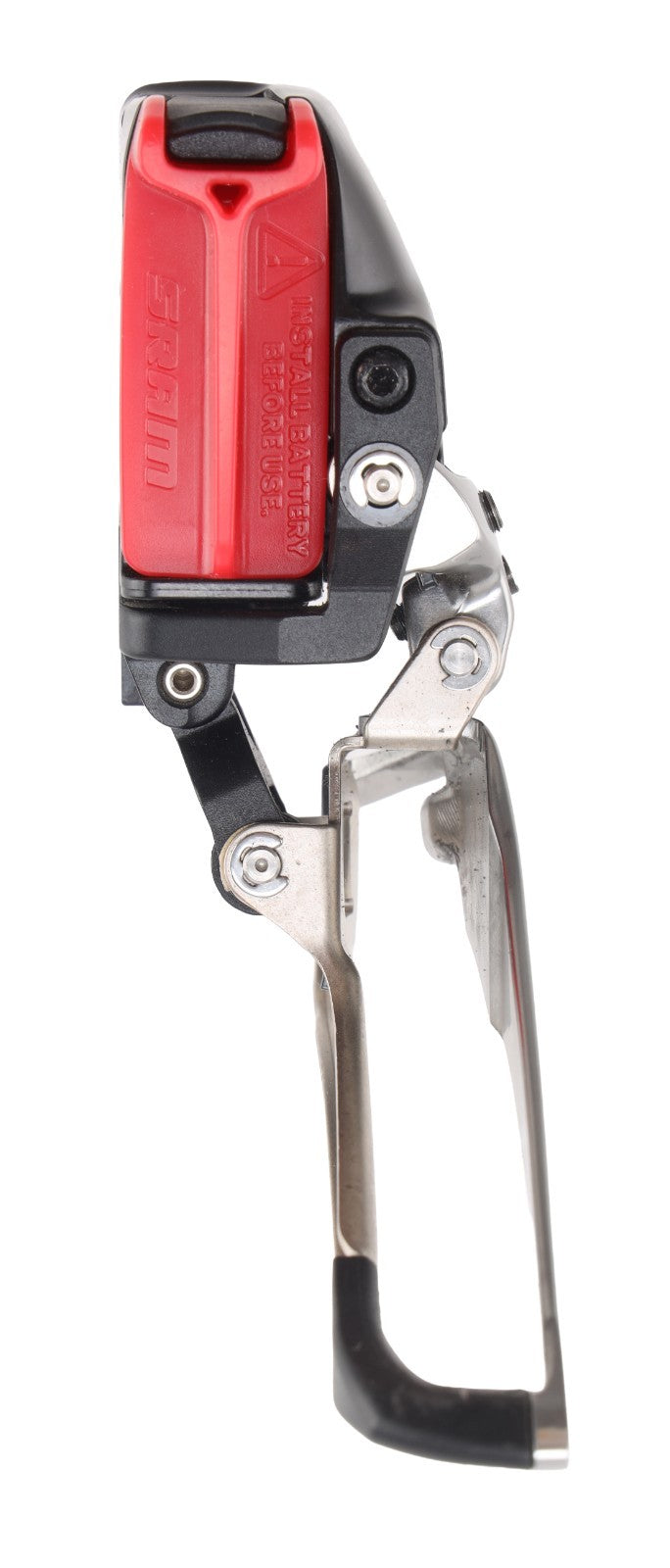 SRAM Red eTap 2 x 11 Speed Road Front Derailleur Braze-On w/ Adaptor NO Battery