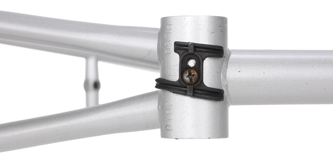 Ritchey Road Logic Steel Bike Frameset 59cm WCS Carbon SILVER 700c 1" Chris King