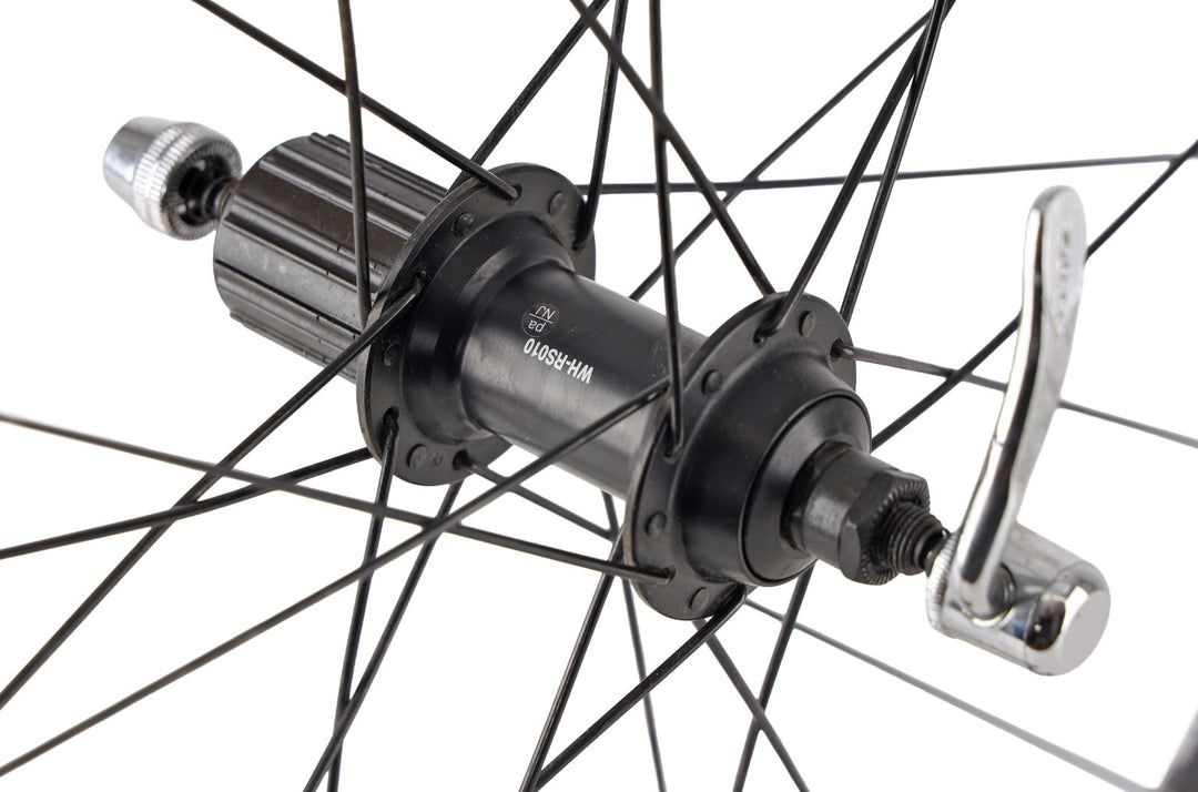 Shimano RS WH-RS010 Clincher Alloy Road Bike Wheelset 11 Sp HG 700c QR Rim Brake