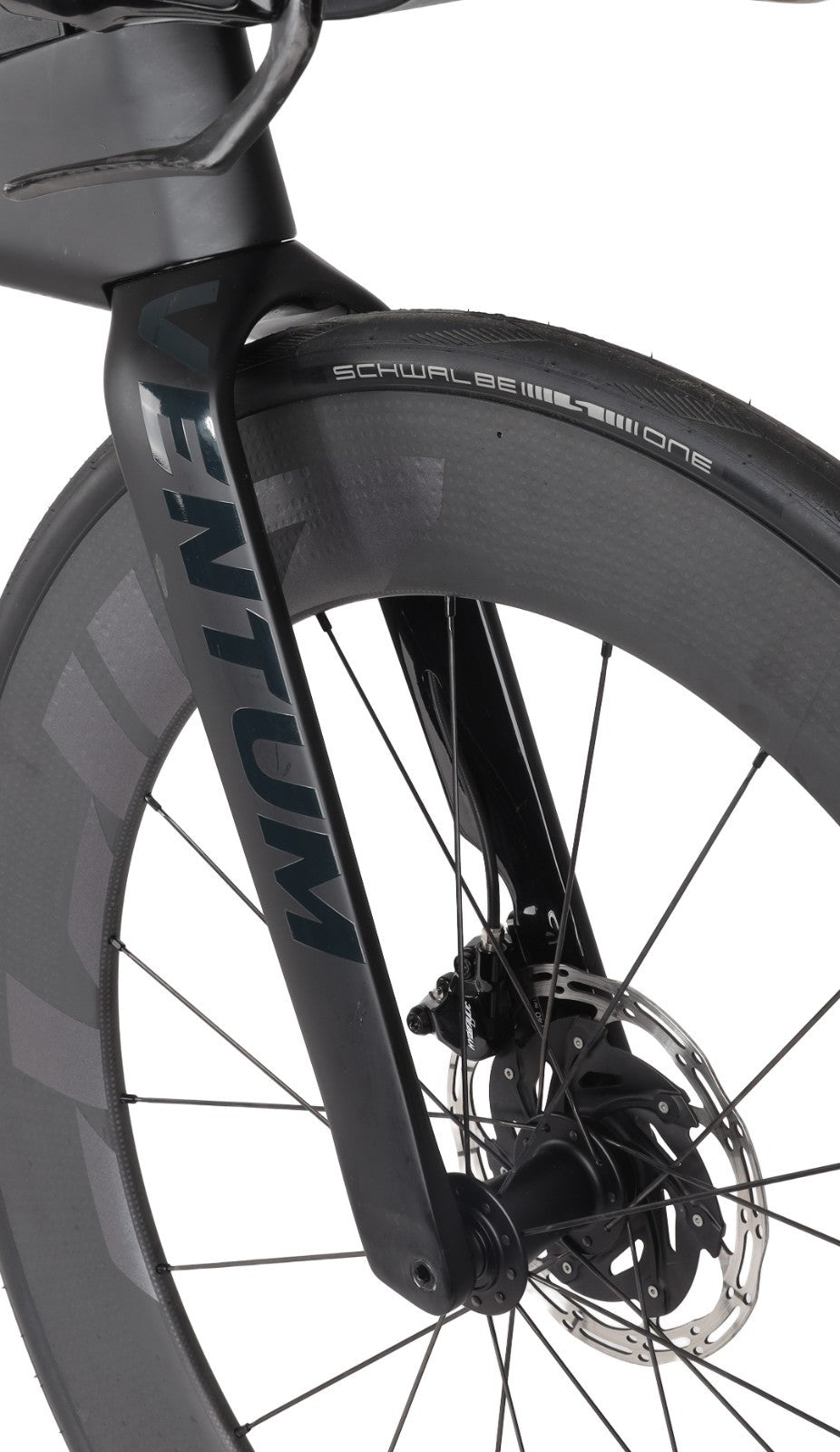 Ventum One Disc Carbon 2x12s TT/Triathlon Bike 51cm Black Zipp 808 SRAM AXS 2022