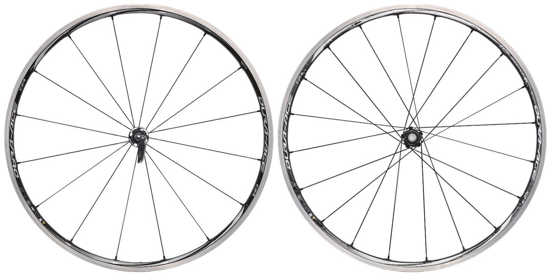 Shimano Dura-Ace WH-R9000 C24 11 Spd Carbon Clincher Road Bike Wheelset 700c Rim