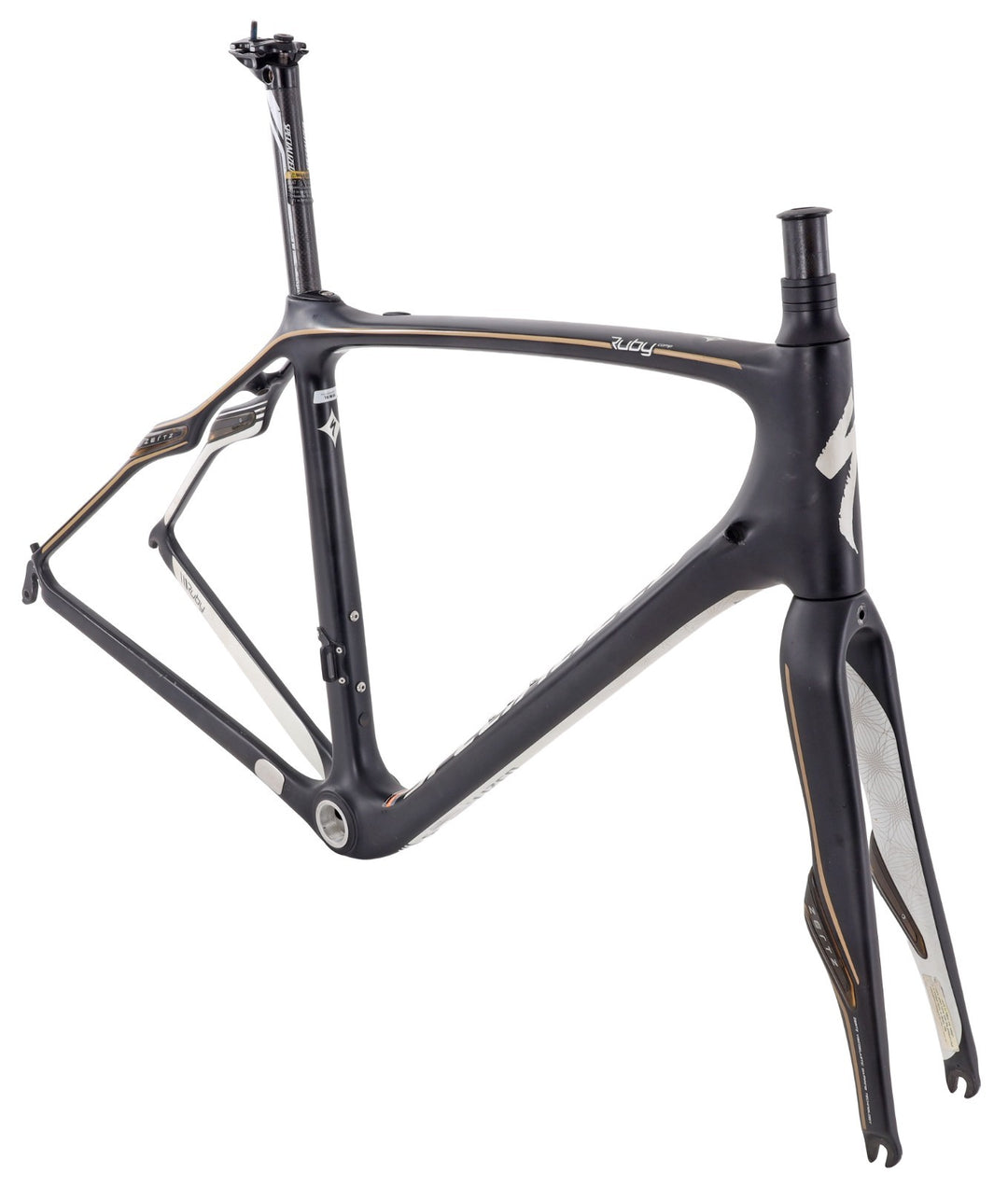 Specialized Ruby Comp C2 Carbon Womens Road Bike Frameset 54cm Black 700c 2013