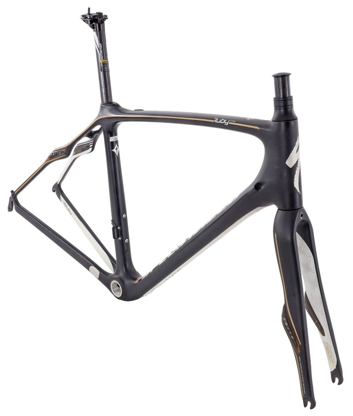 Specialized Ruby Comp C2 Carbon Womens Road Bike Frameset 54cm Black 700c 2013