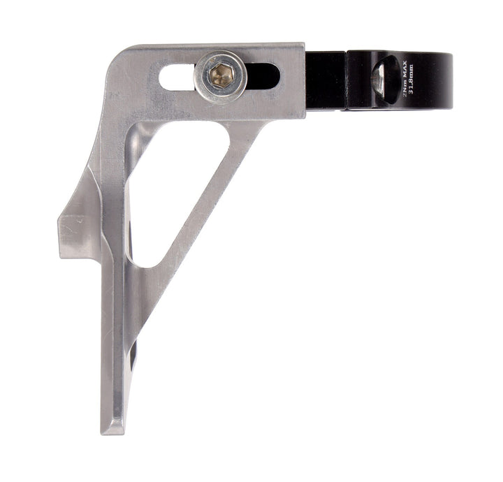 K-Edge Cross Single LG Road Bike Chain Catcher 31.8mm Clamp-On GRAY Chain Drop