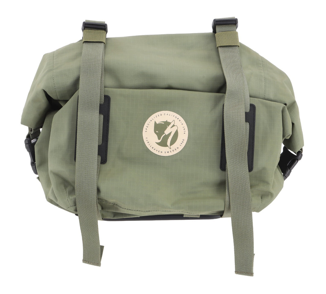 Specialized Fjallraven Gravel Bike Handlebar Mount + Rolltop Bag 13L Touring