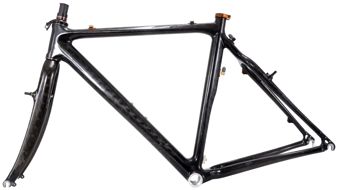 Unbranded Carbon Cyclocross Bike Frameset 54cm Cantilever QR 700c 3K CX Gravel