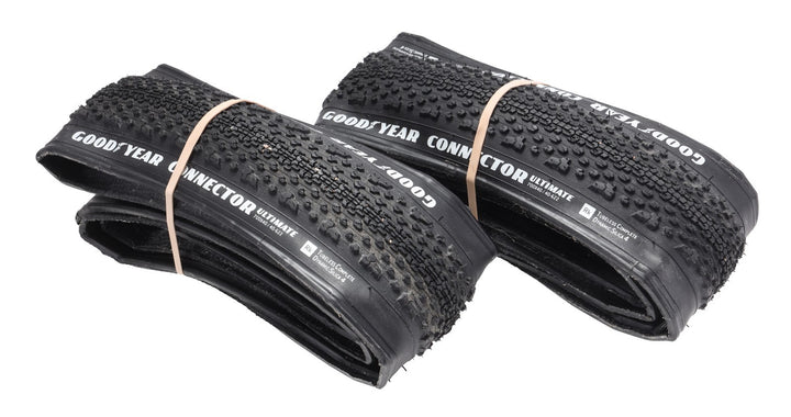 Goodyear Connector Ultimate Rk 700 x 40c Tubeless Gravel Bike Tire PAIR Black CX