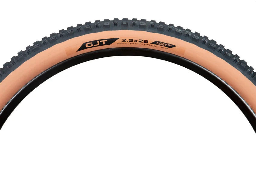 Donnelly GJT Tubeless Ready Mountain Bike Tire 29 x 2.5" Tan Wall 120 TPI MTB