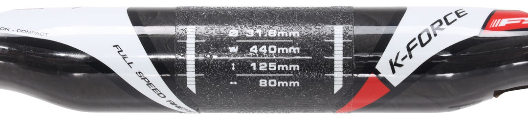 FSA K-Force Carbon Compact Road Bike Drop Handlebars 31.8 x 440mm 224 grams