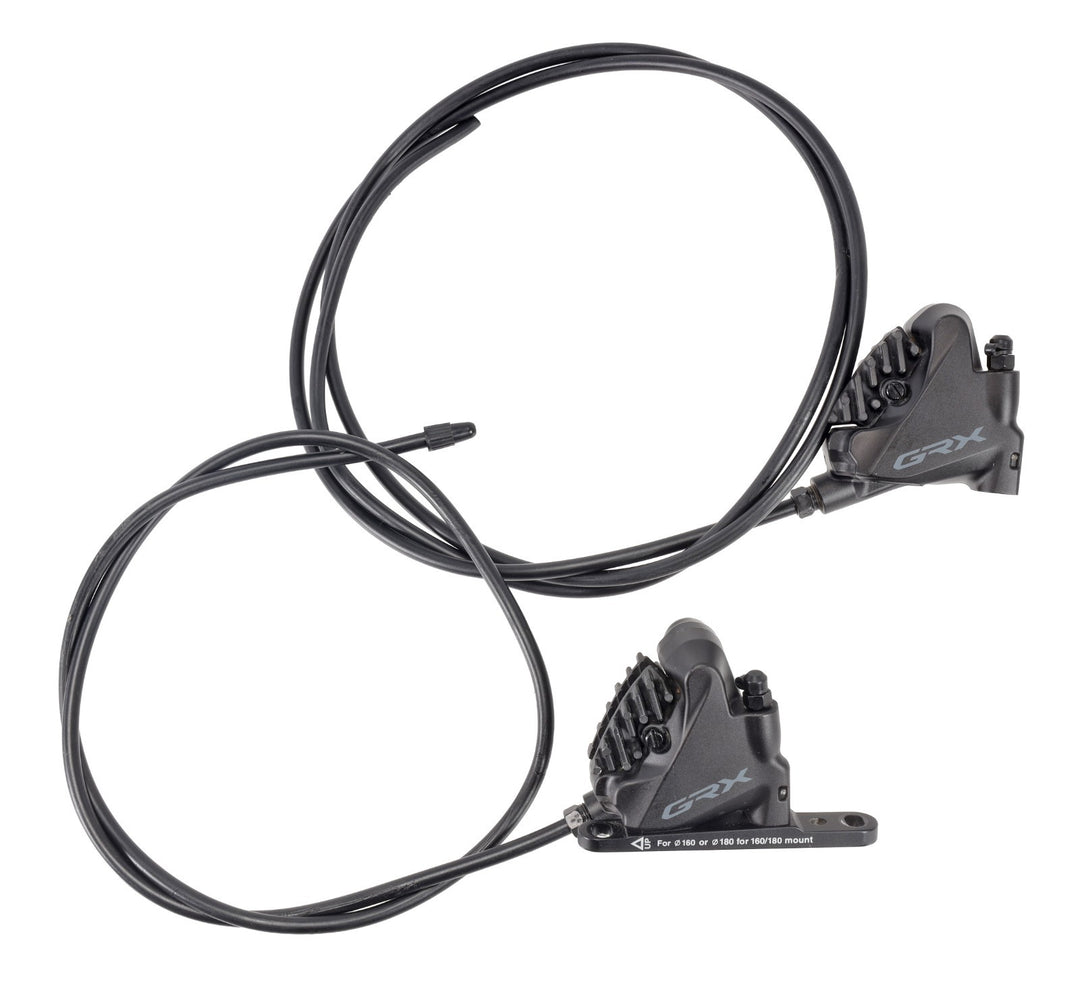 Shimano GRX BR-RX400 Gravel Bike Hydraulic Disc Brake Caliper SET Flat Mount CX