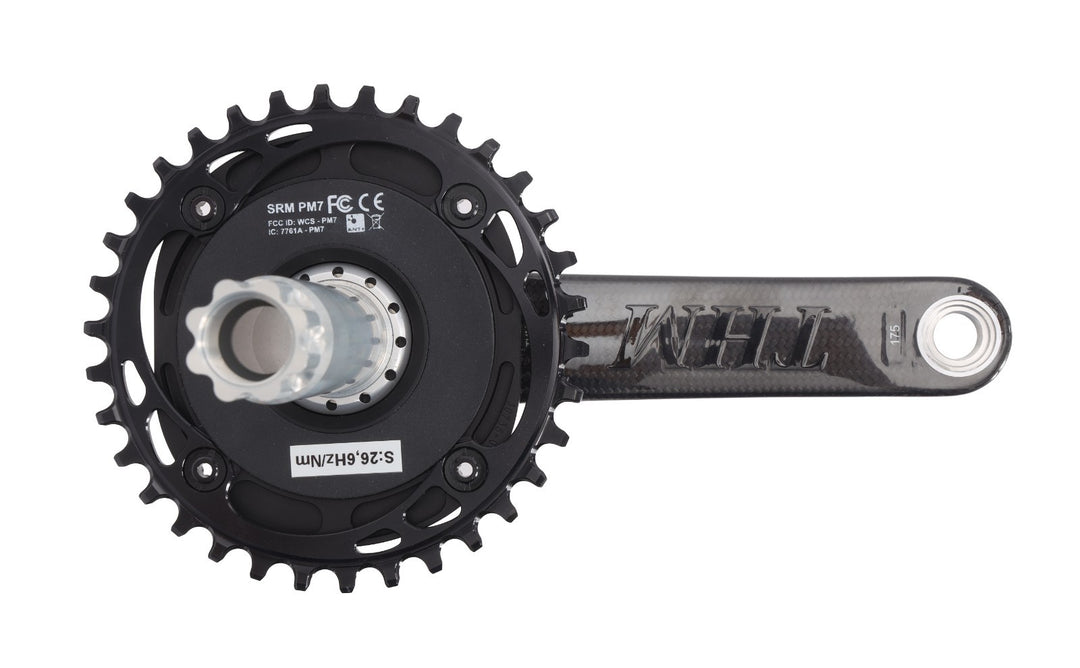 SRM PM7 THM Clavicula M3 1x Carbon Power Meter Mtn Bike Crankset 175mm 30mm MTB