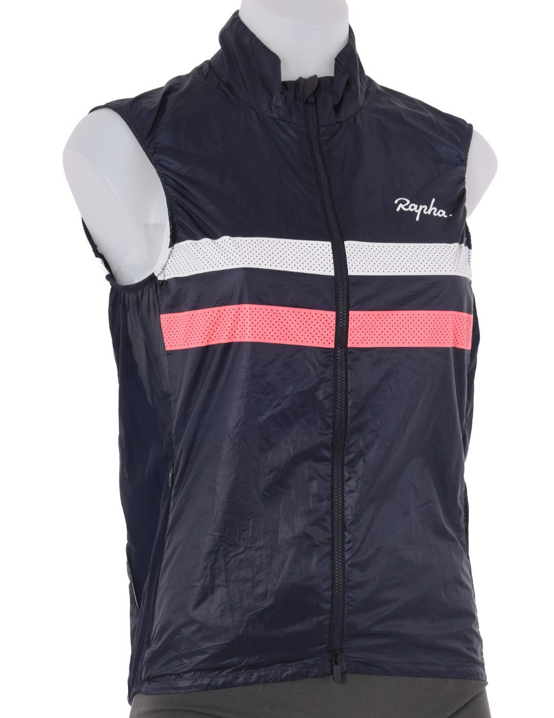 Rapha Brevet Gilet Women MEDIUM Blue Road Bike Cycling Sleeveless