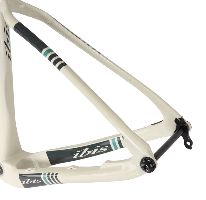 Ibis DV9 V1 29" Carbon Disc Hardtail Mtn Bike Frame BONE XL T/A REPAIRED 2019