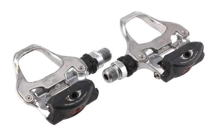 Shimano 105 PD-5700 SPD-SL Clipless Road Bike Pedals SILVER 9/16" CrMo Triathlon
