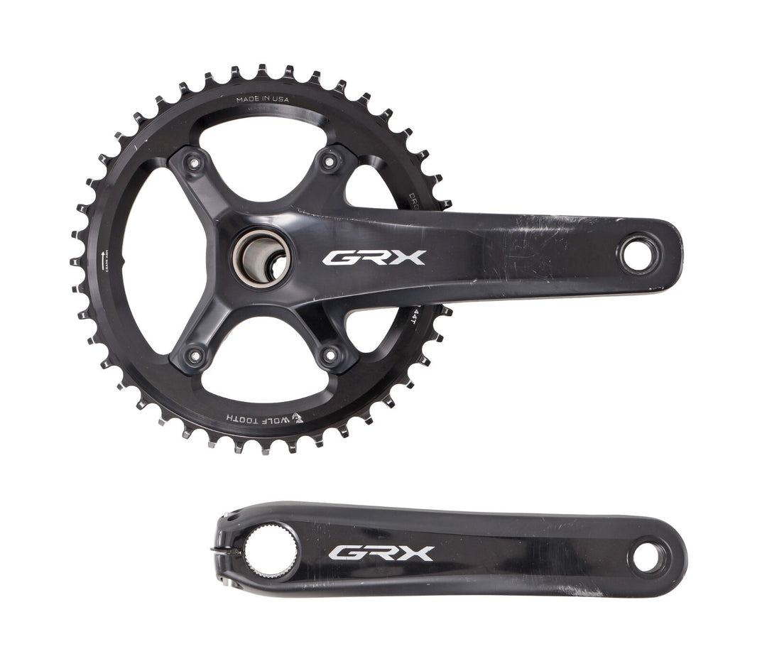 Shimano GRX FC-RX810 1x 11 Speed Gravel Crankset 175.2mm 44T 110 BCD Wolf Tooth