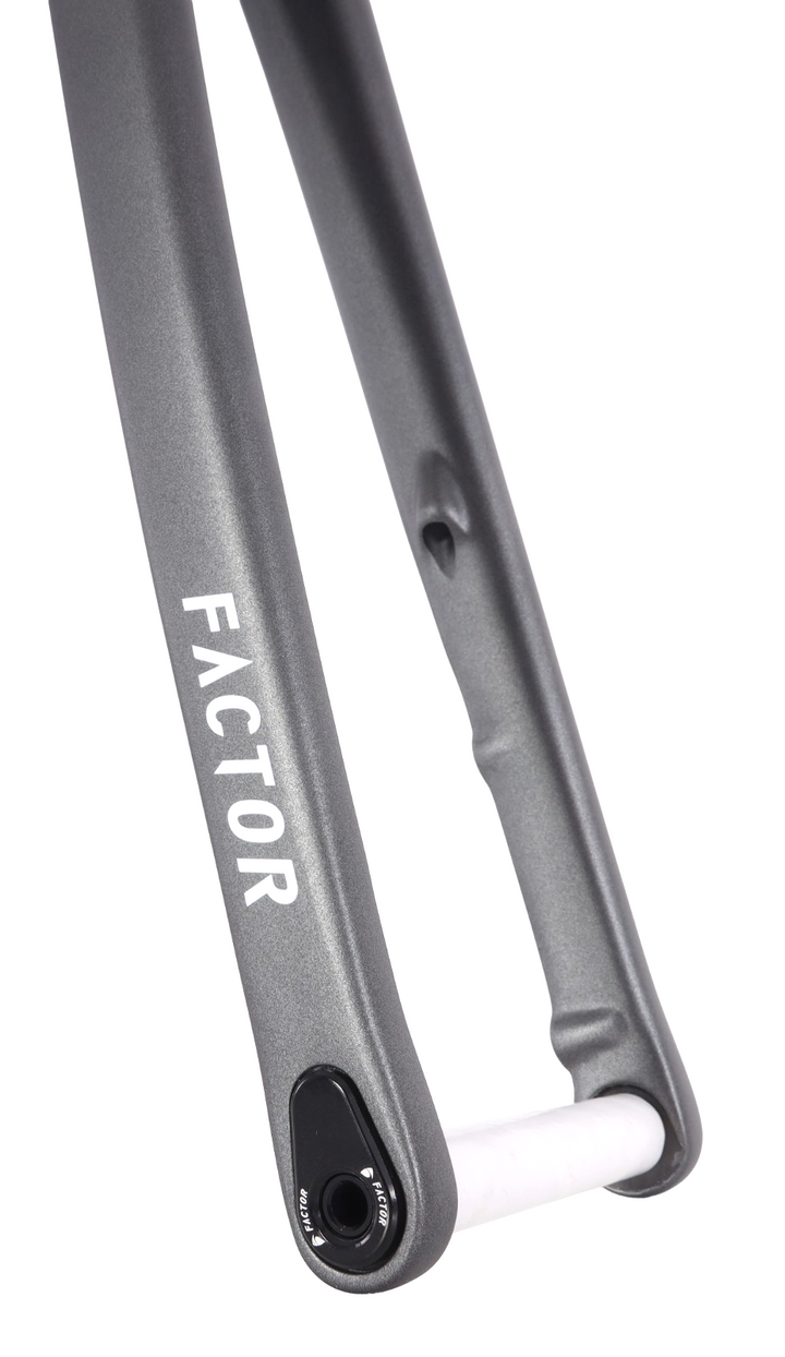 Factor LS Premium Disc Carbon Gravel Bike Frameset 49cm Gunmetal Race CX 2023