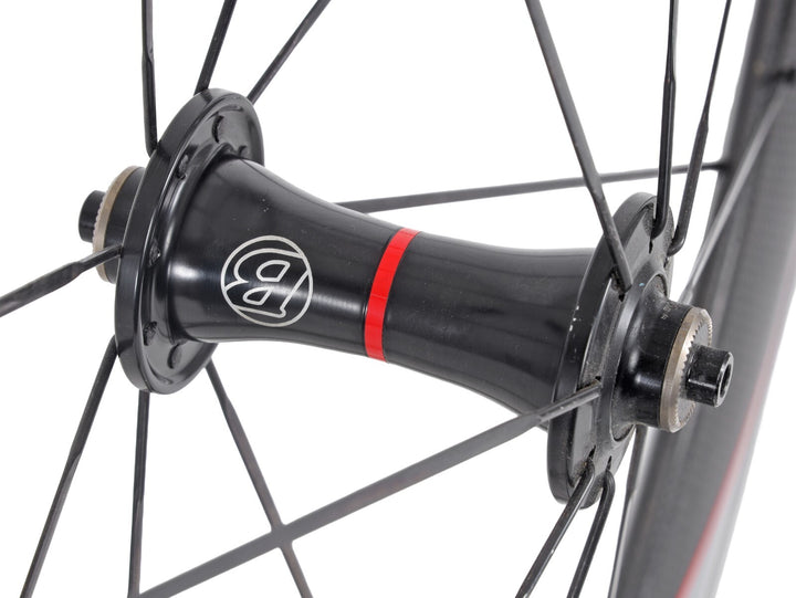 Bontrager Aeolus 6.5 Carbon Clincher Road Wheelset Shimano 10 Spd Rim QR 700c TT