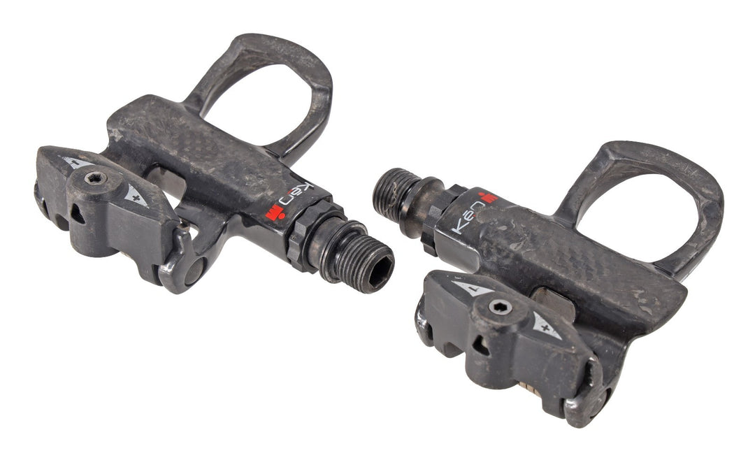 Look Keo Carbon Ironman Edition Clipless Road Bike Pedals 3-Bolt Triathlon Race