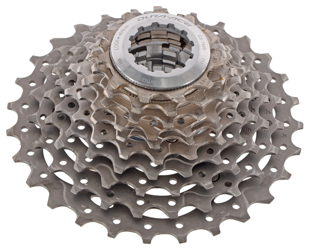 Shimano Dura-Ace CS-7900 10 Speed Road Bike Cassette 11-28T Titanium Gravel