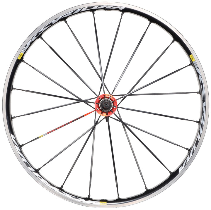 Mavic Ksyrium SL Alloy REAR Clincher Road Wheel Shimano 11 Spd 700c Red QR Rim