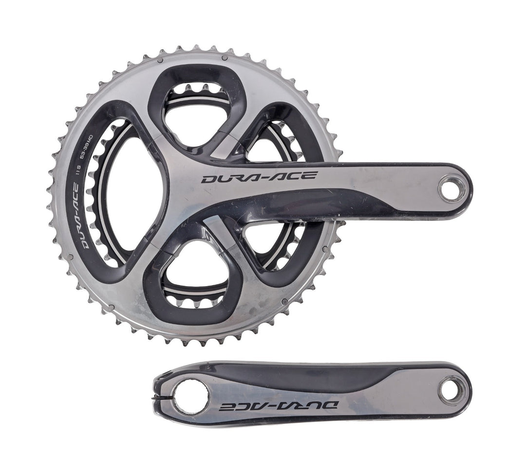 Shimano Dura-Ace FC-9000 Road Bike Crankset 2 x 11 Speed 175mm 53/39T 110 BCD
