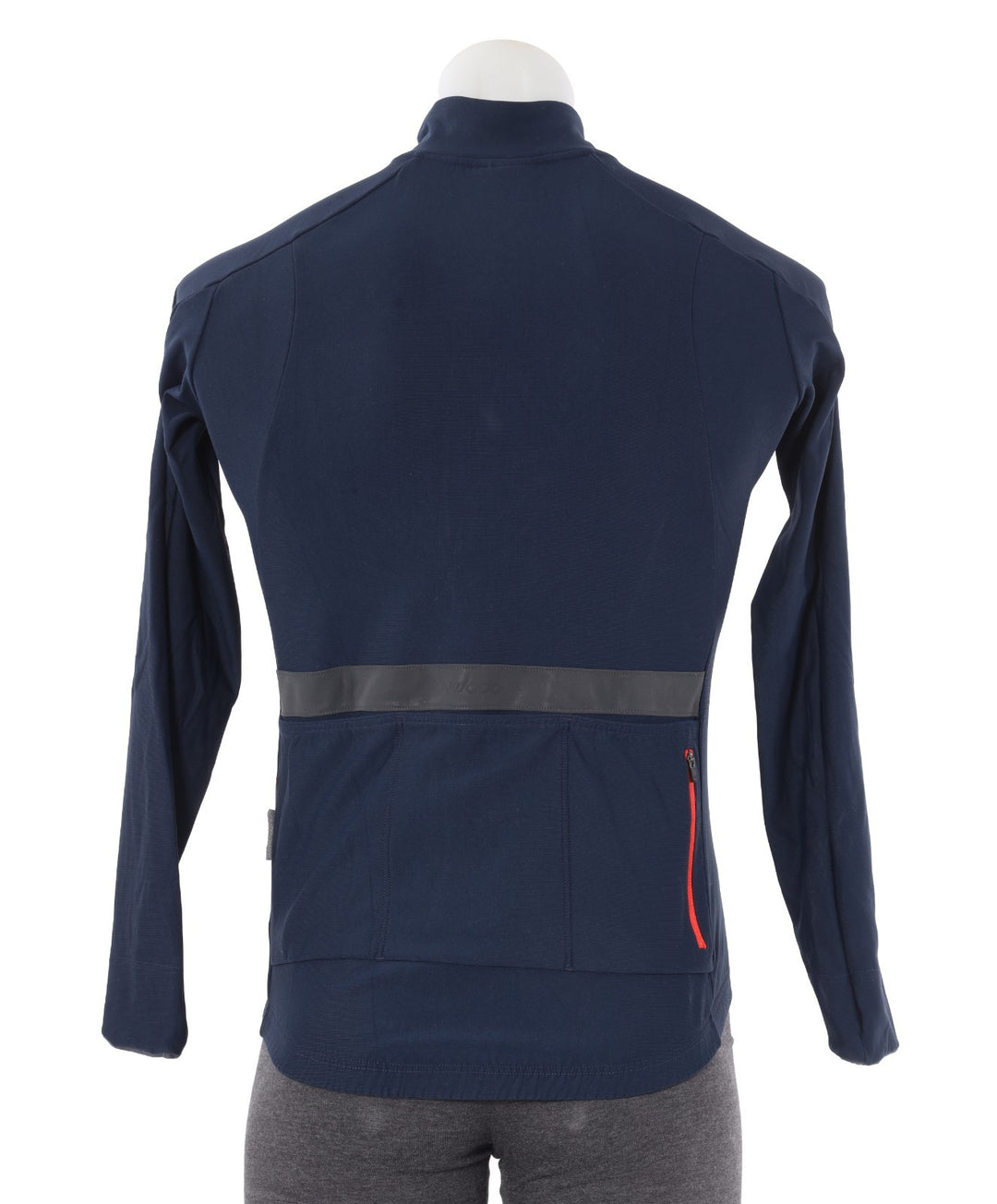 Velocio Thermal Long Sleeve Men Zip Cycling Jersey Blue MEDIUM Cycling Road Bike