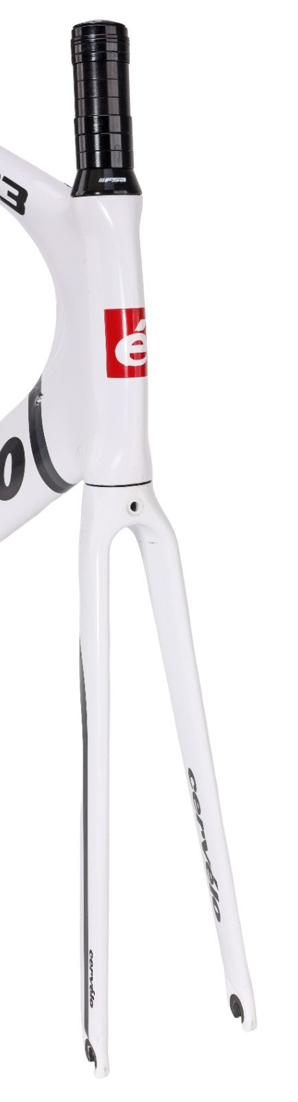 Cervelo P3 Carbon Aero Time Trial Bike Frameset 61cm WHTE/BLACK 700c Rim QR 2012
