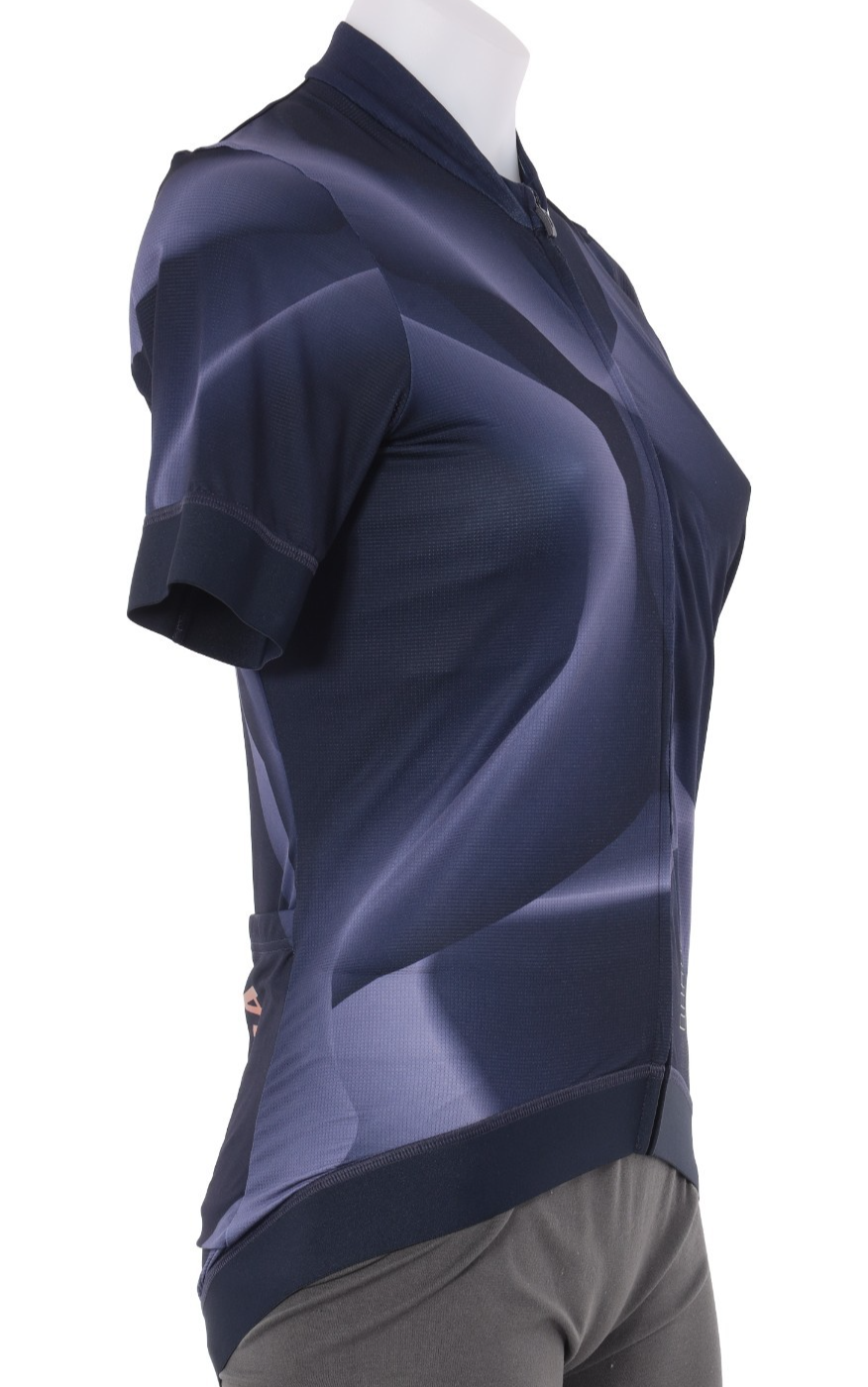 Rapha Pro Team Training Short Sleeve Jersey Women MEDIUM Dark Blue Road Bike