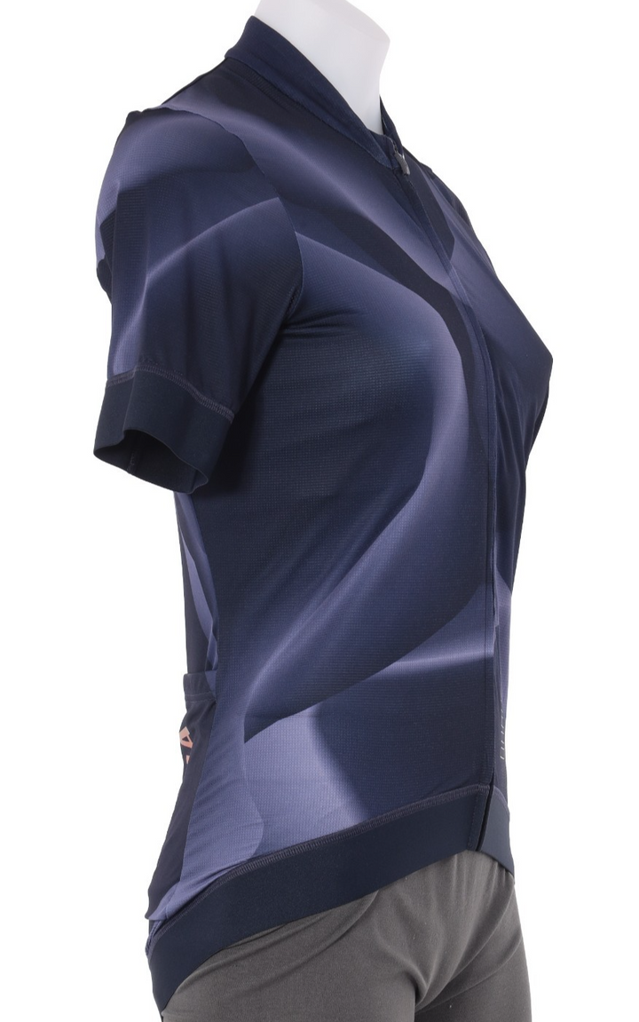 Rapha Pro Team Training Short Sleeve Jersey Women MEDIUM Dark Blue Road Bike